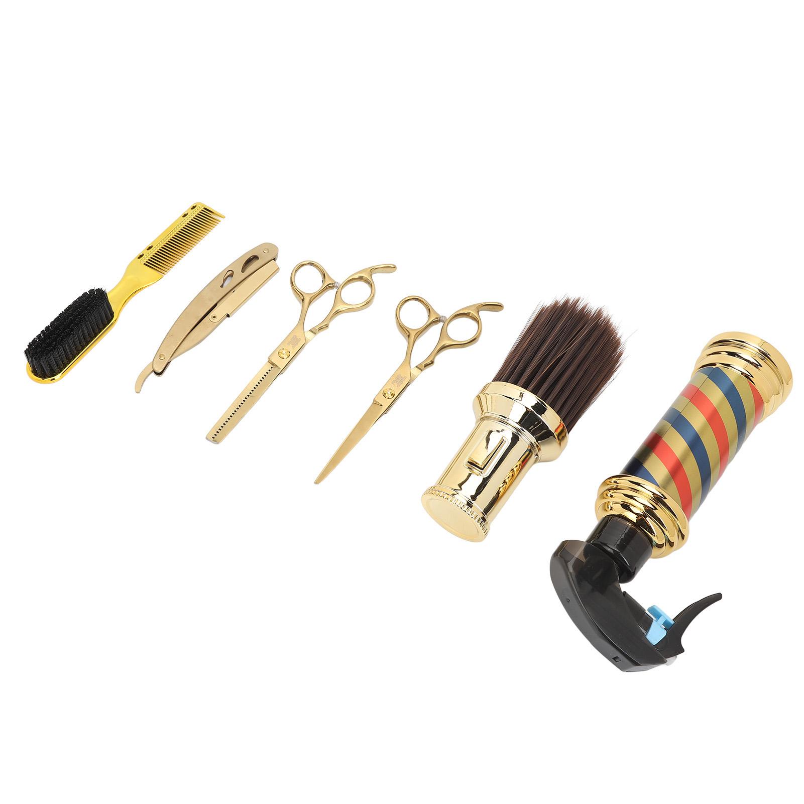 6pcs Hair Cutting Scissors Set Professional Haircut Scissors Kit with Cutting Thinning Scissors Comb Spray Bottle
6pcs Hair Cutting Scissors Set Professional Haircut Scissors Kit with Cutting Thinning Scissors Comb Spray Bottle