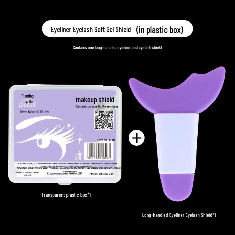 Zhiwei Silicone Eye Makeup Aid Set: Eyeshadow, Eyeliner, Eyelash Tool with Long Handle фиолетовый
Zhiwei Silicone Eye Makeup Aid Set: Eyeshadow, Eyeliner, Eyelash Tool with Long Handle фиолетовый