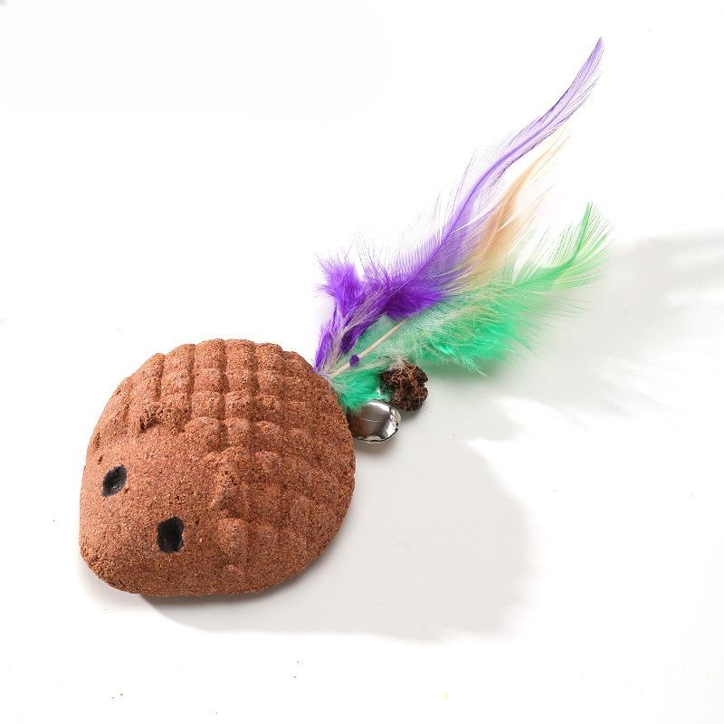 Simulated Hedgehog Cat Toy Mouse Mutianliao Teething Stick, Tooth-cleaning Stick, Self-entertainment Toy, Creative Mouse and Cat Teasing Stick Gall fruit
Simulated Hedgehog Cat Toy Mouse Mutianliao Teething Stick, Tooth-cleaning Stick, Self-entertainment Toy, Creative Mouse and Cat Teasing Stick Gall fruit
