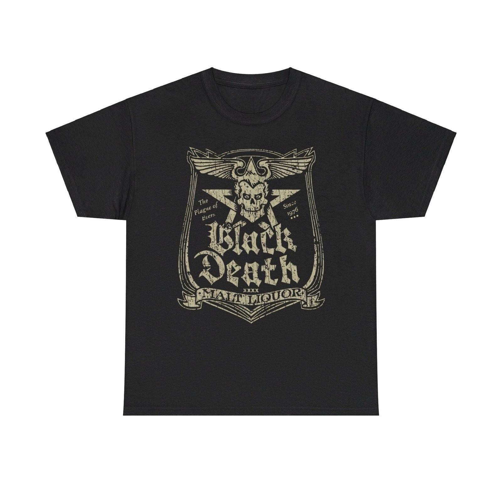 Black Death Malt Liquor 1976 Nostalgic T-shirt 4XL
Black Death Malt Liquor 1976 Nostalgic T-shirt 4XL