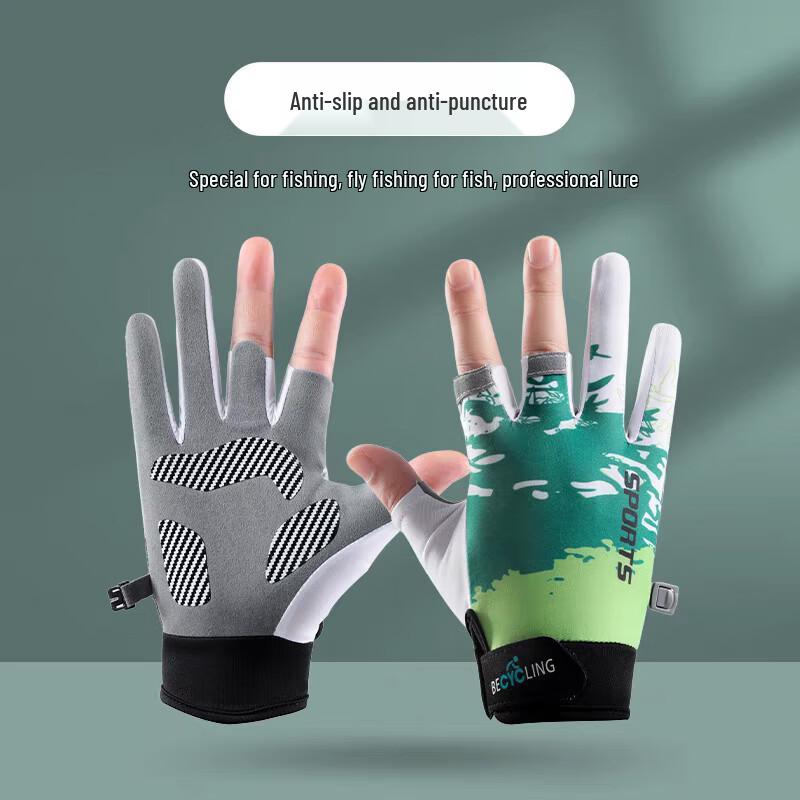 Men s Summer Sun Protection Three-Finger Ice Silk Gloves
Men s Summer Sun Protection Three-Finger Ice Silk Gloves