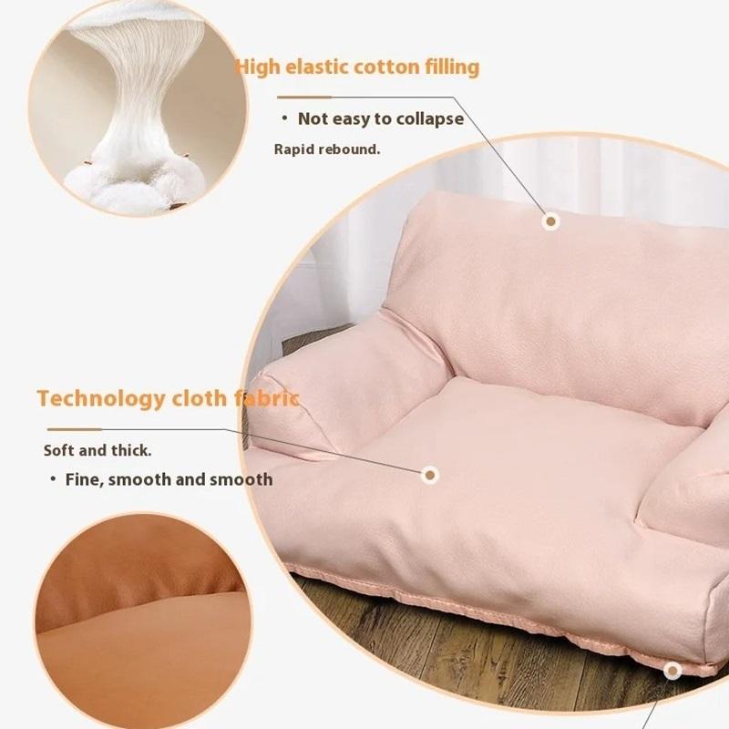 New Pet Cushion Sofa High Appearance Level Sofa Cat Kennel Dog Kennel Four Seasons Universal, Anti-Claw Cloth, Cat Accessories S 50 X 40CM коричневый
New Pet Cushion Sofa High Appearance Level Sofa Cat Kennel Dog Kennel Four Seasons Universal, Anti-Claw Cloth, Cat Accessories S 50 X 40CM коричневый