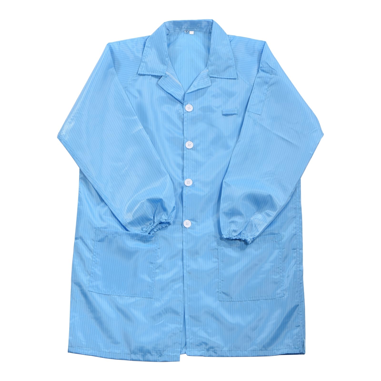 uxcell ESD Lab Coat, Anti-Static Clothing, Science Jacket with Cuffs and Pelvis, Uniform, Unisex (Blue, Large)
uxcell ESD Lab Coat, Anti-Static Clothing, Science Jacket with Cuffs and Pelvis, Uniform, Unisex (Blue, Large)