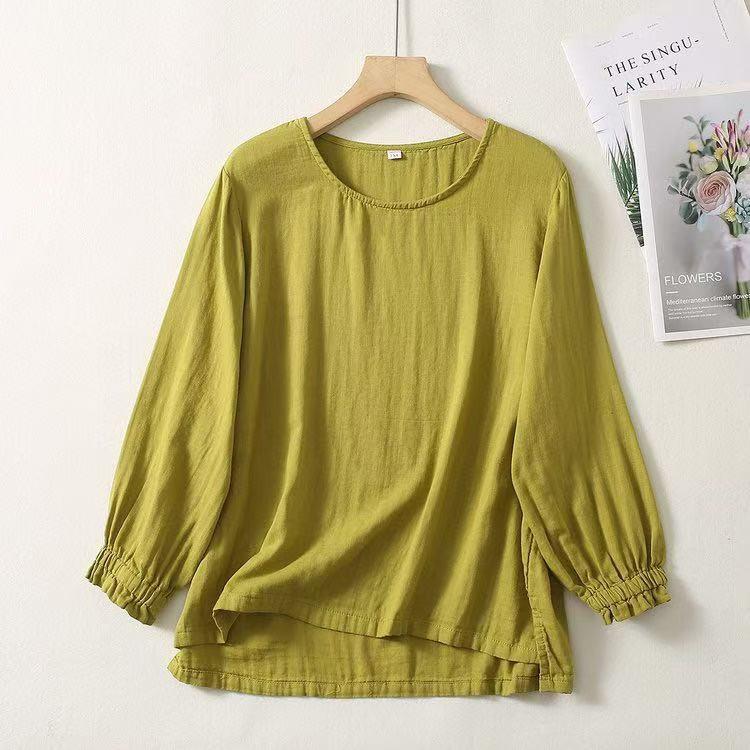 Women s Batwing Sleeve Summer T-Shirt: Lightweight, Loose, Slimming, Breathable, Belly-Covering, Artistic, Comfortable Fashion 3XL (120-135 kg) жовтий
Women s Batwing Sleeve Summer T-Shirt: Lightweight, Loose, Slimming, Breathable, Belly-Covering, Artistic, Comfortable Fashion 3XL (120-135 kg) жовтий
