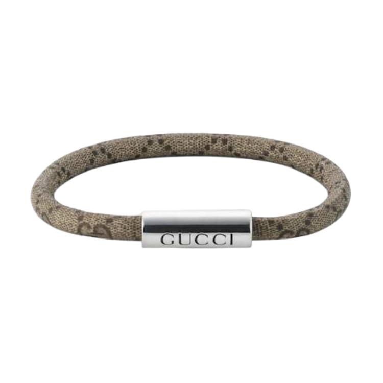 Gucci Trademark Micro Logo Design Shiny 925 Silver Bracelet Unisex Bracelet Gray 797156JAAGE8163 17
Gucci Trademark Micro Logo Design Shiny 925 Silver Bracelet Unisex Bracelet Gray 797156JAAGE8163 17