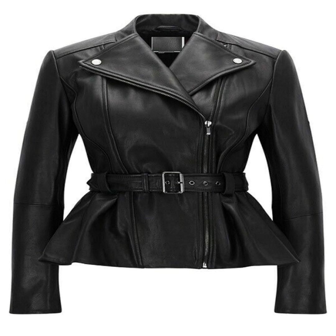 NOORA Women s Real Leather Peplum Style Jacket S чорний
NOORA Women s Real Leather Peplum Style Jacket S чорний