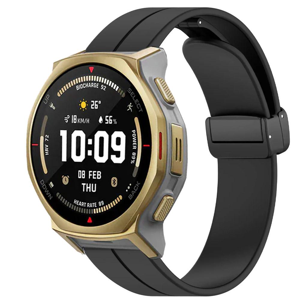22/20mm Magnetic Silicone Strap for Amazfit T-Rex3 Pro 48/44mm/Helio/Balance 2/Active 2 Bracelet Band Huawei watch 5/GT6/5 46mm For Width 22mm чорний
22/20mm Magnetic Silicone Strap for Amazfit T-Rex3 Pro 48/44mm/Helio/Balance 2/Active 2 Bracelet Band Huawei watch 5/GT6/5 46mm For Width 22mm чорний