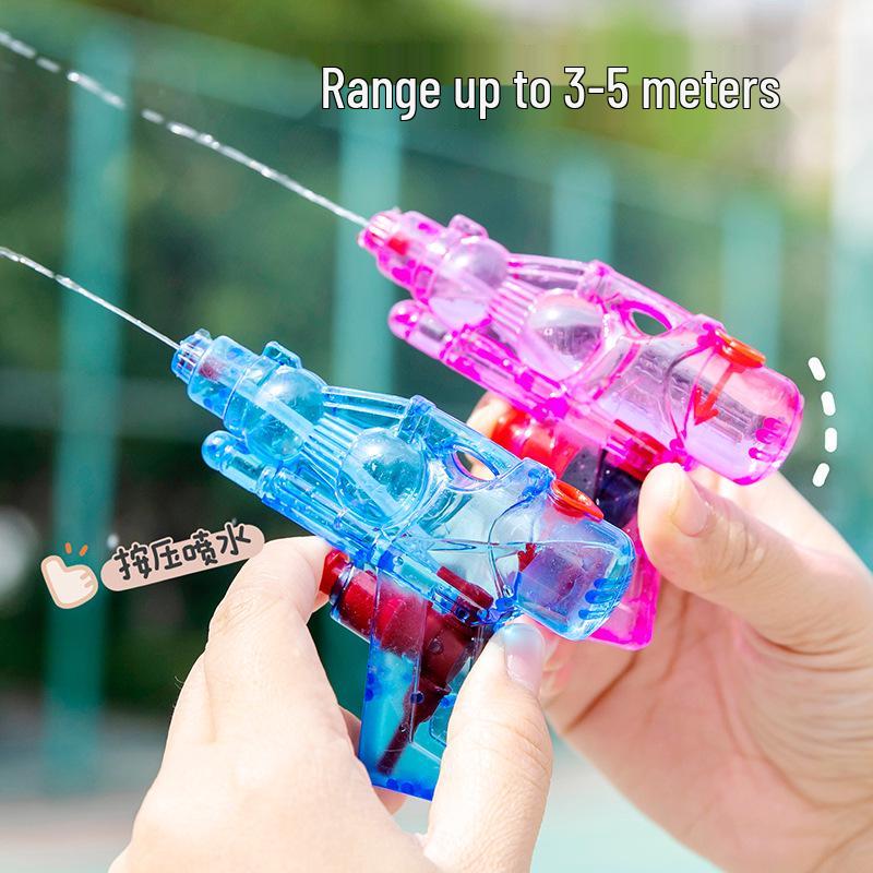 Transparent Student Handheld Water Gun Toy for Beach Play
Transparent Student Handheld Water Gun Toy for Beach Play
