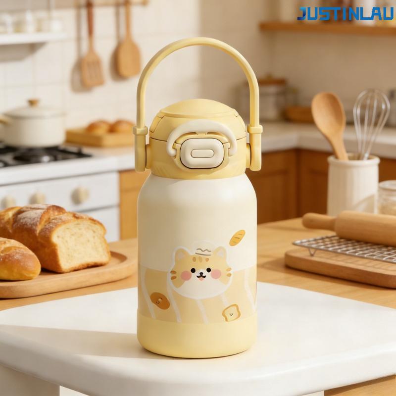 316 Stainless Steel Insulated Cup with High Aesthetic Value Student Children s Straw Cup Portable Water Cup Thermos 450ml
316 Stainless Steel Insulated Cup with High Aesthetic Value Student Children s Straw Cup Portable Water Cup Thermos 450ml