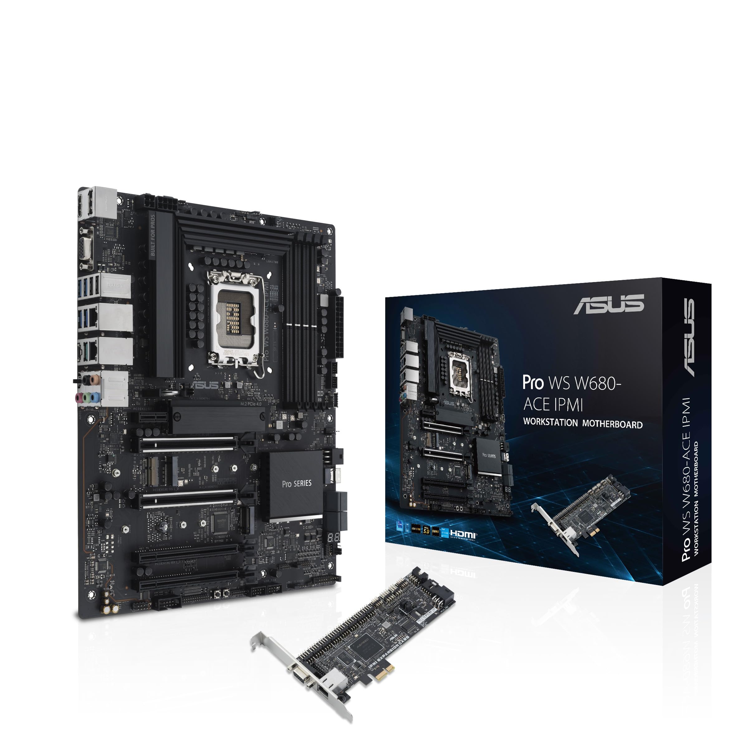 Материнська плата ASUS INTEL W680 ATX PRO WS IPMI Домашній авторизований дистриб’ютор (LGA 1700) W680-ACE
Материнська плата ASUS INTEL W680 ATX PRO WS IPMI Домашній авторизований дистриб’ютор (LGA 1700) W680-ACE
