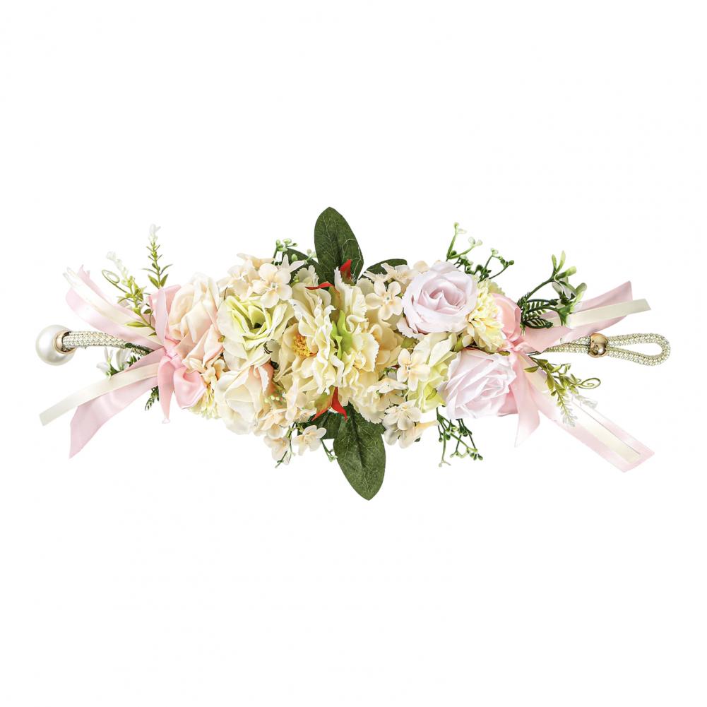 Curtain Straps with Ribbon Simulated Silk Curtain Holders Silk Floral Curtain Tiebacks Eternal Love Cream for Wedding шампанского
Curtain Straps with Ribbon Simulated Silk Curtain Holders Silk Floral Curtain Tiebacks Eternal Love Cream for Wedding шампанского