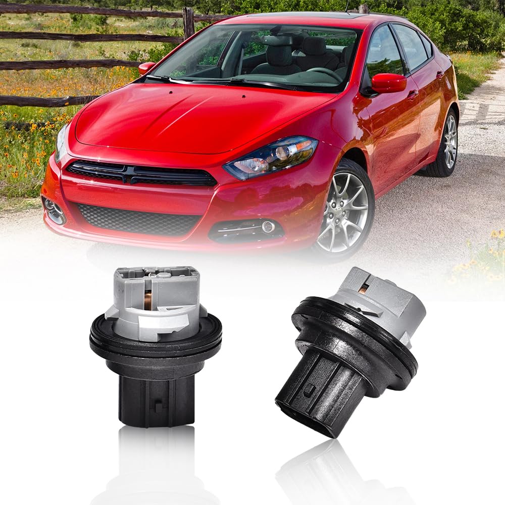 Front Part Turn Signal Light Bub Plug Socket Compatible with Dodge Dart 2013 2014 2015 2016 68186725AB 2PCS
Front Part Turn Signal Light Bub Plug Socket Compatible with Dodge Dart 2013 2014 2015 2016 68186725AB 2PCS
