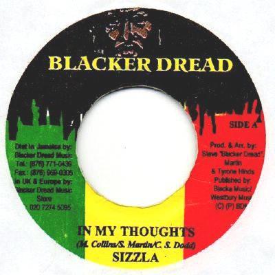 7inch Record SIZZLA - In My Thoughts NONE Blacker Dread Jamaica Reggae, Ska & Dub Used
7inch Record SIZZLA - In My Thoughts NONE Blacker Dread Jamaica Reggae, Ska & Dub Used