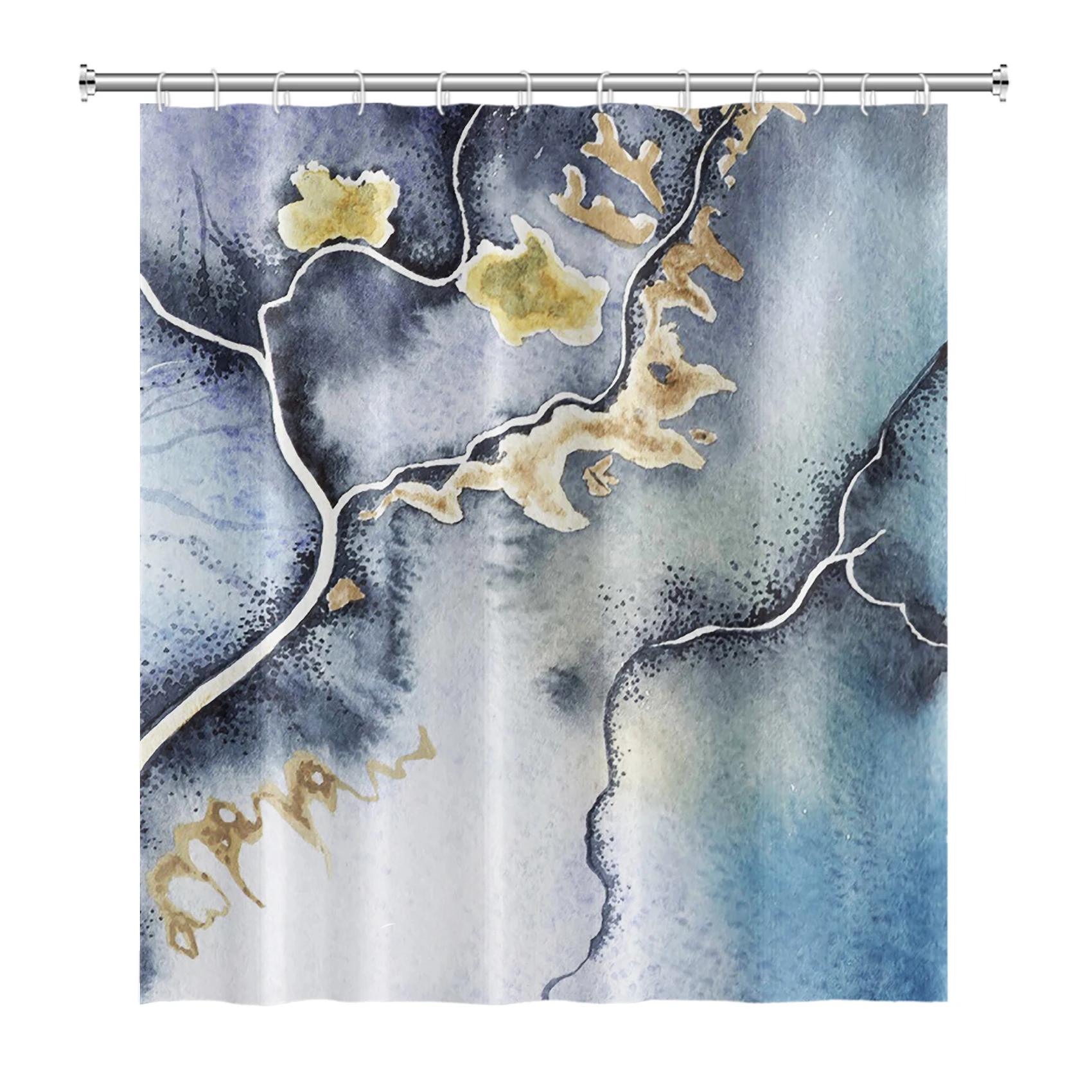 Marble Pattern Texture Abstract Gradient Shower Curtain Luxury Bathroom Decor Home Bath Curtains Waterproof With Hooks Curtains W60H190(CM)-1 Pcs
Marble Pattern Texture Abstract Gradient Shower Curtain Luxury Bathroom Decor Home Bath Curtains Waterproof With Hooks Curtains W60H190(CM)-1 Pcs