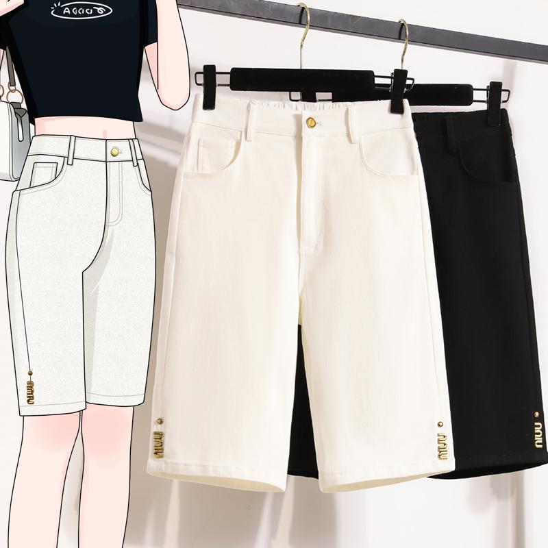 Plus Size Women Shorts Pants Summer Loose Jeans Short Basic Harem High Waist Solid Pants Elastic Waist XL чёрный
Plus Size Women Shorts Pants Summer Loose Jeans Short Basic Harem High Waist Solid Pants Elastic Waist XL чёрный