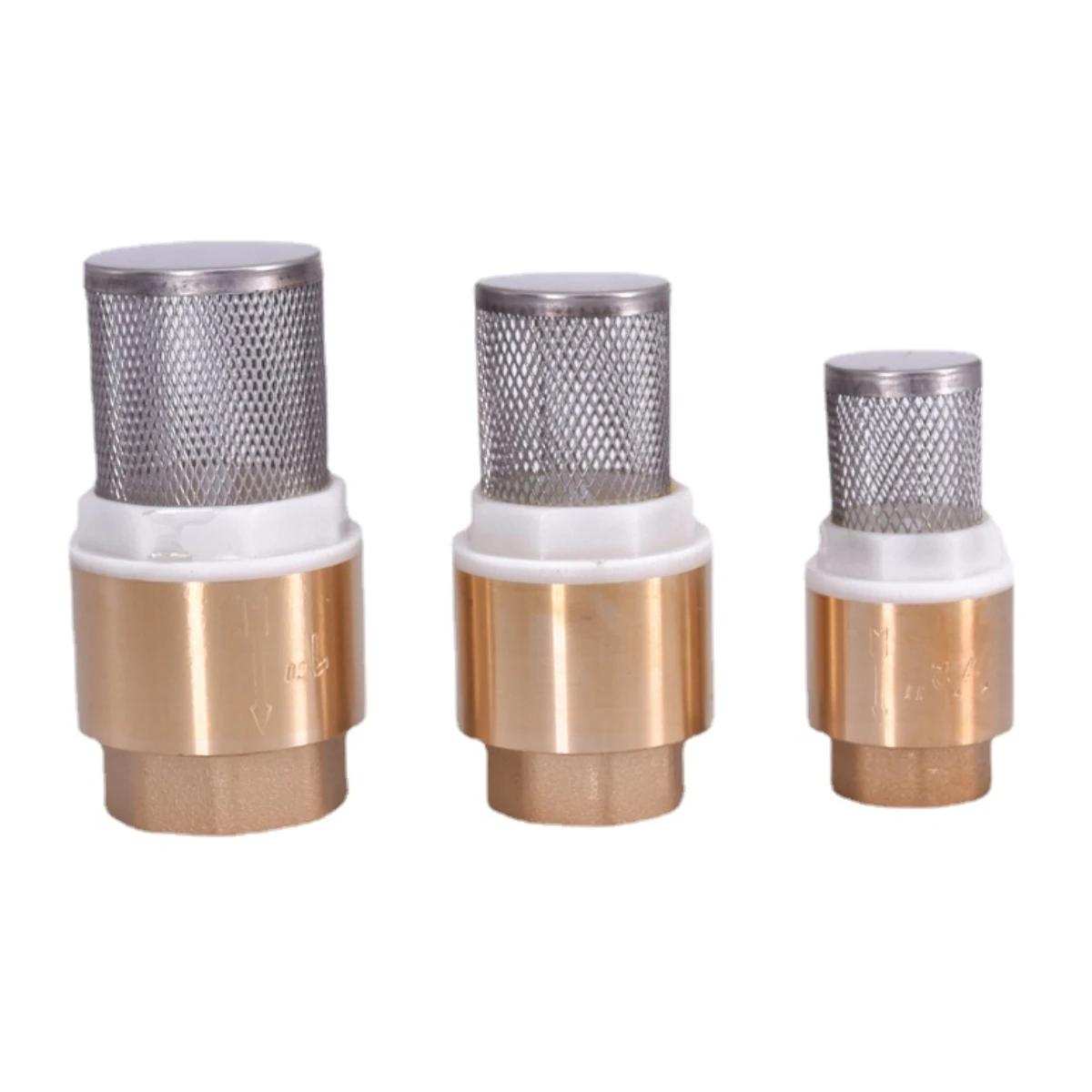 1/2 3/4 1 1-1/4 1-1/2 2 2-1/2 3 BSP Female Brass Check Valve Non-return With Steel Strainer Filter For Water Plumbing 1/2
1/2 3/4 1 1-1/4 1-1/2 2 2-1/2 3 BSP Female Brass Check Valve Non-return With Steel Strainer Filter For Water Plumbing 1/2
