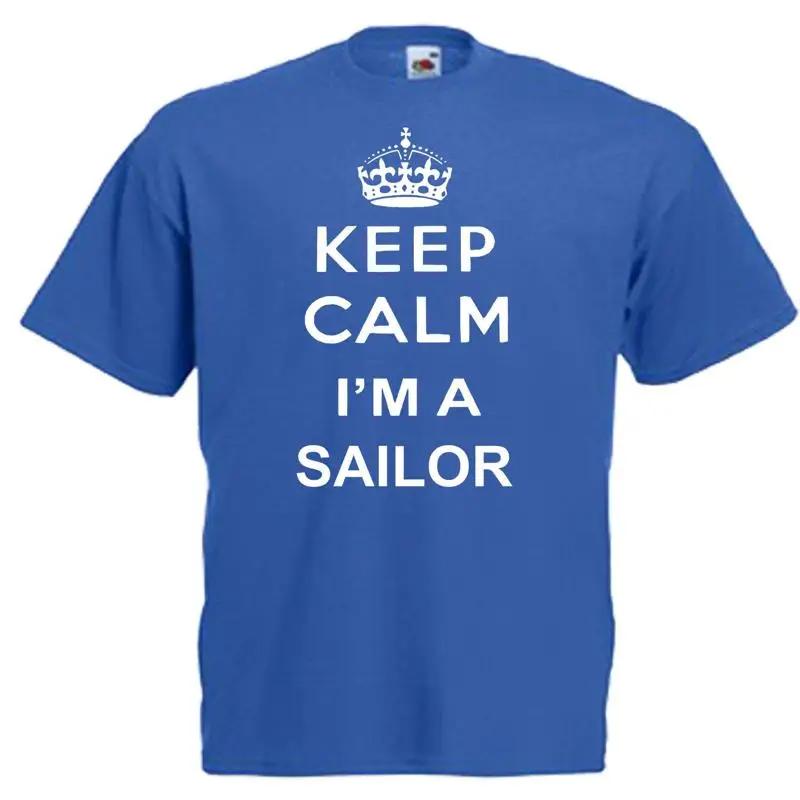 Keep Calm Sailor Adults Mens T Shirt 12 Colours Size S 3XL 5XL різнокольоровий
Keep Calm Sailor Adults Mens T Shirt 12 Colours Size S 3XL 5XL різнокольоровий