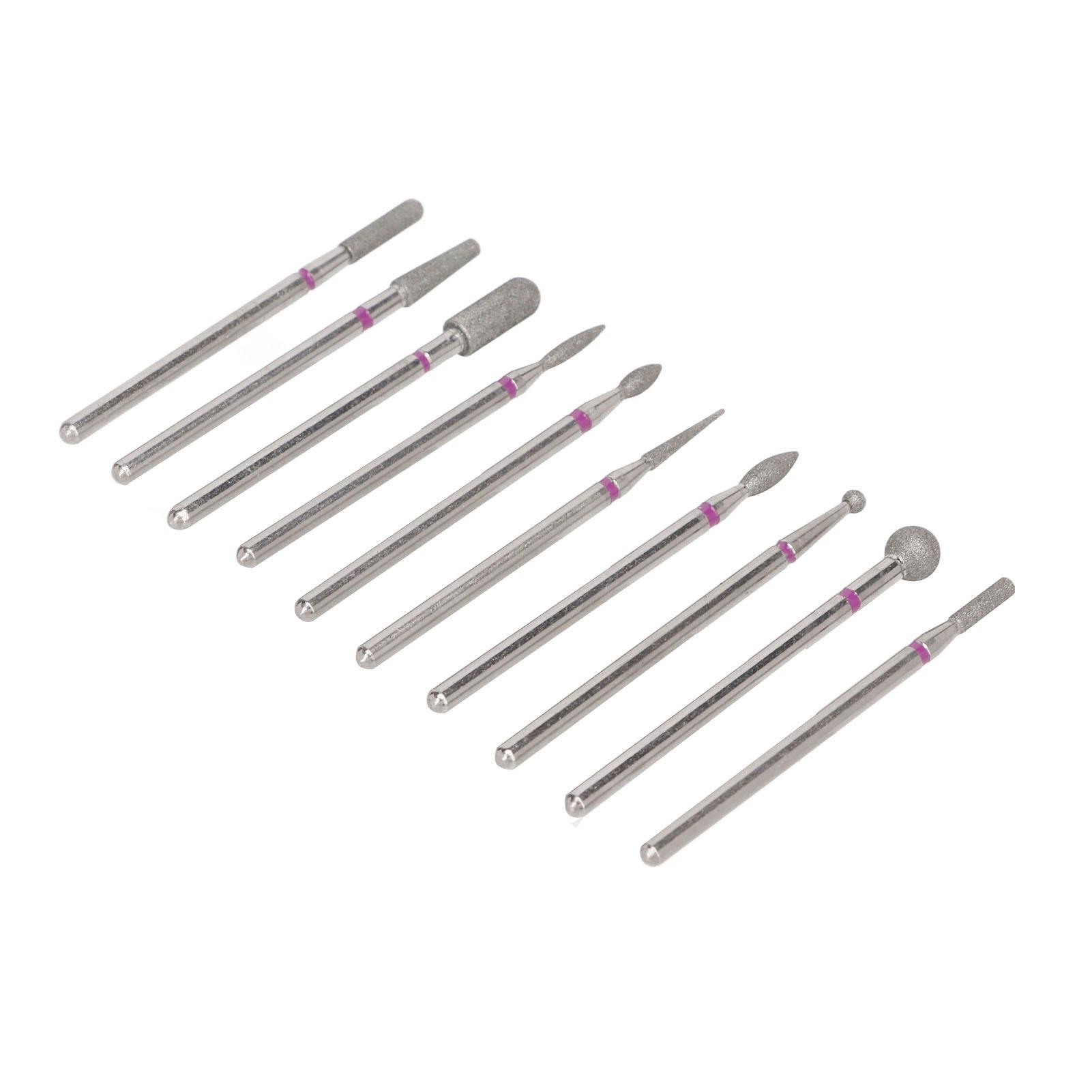 10pcs Nail Drill Bit Set Professional Home Salon Emery Cuticle Remover Bits for Nail Artist Novice
10pcs Nail Drill Bit Set Professional Home Salon Emery Cuticle Remover Bits for Nail Artist Novice