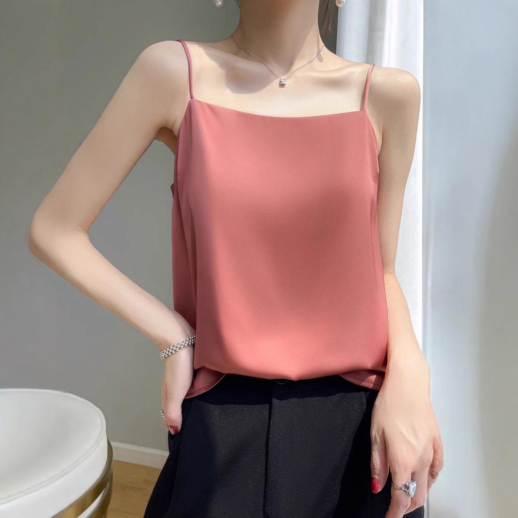 Women s Silk Satin Camisole Vest - Sleeveless One-Shoulder Top Large срібло сірий колір
Women s Silk Satin Camisole Vest - Sleeveless One-Shoulder Top Large срібло сірий колір