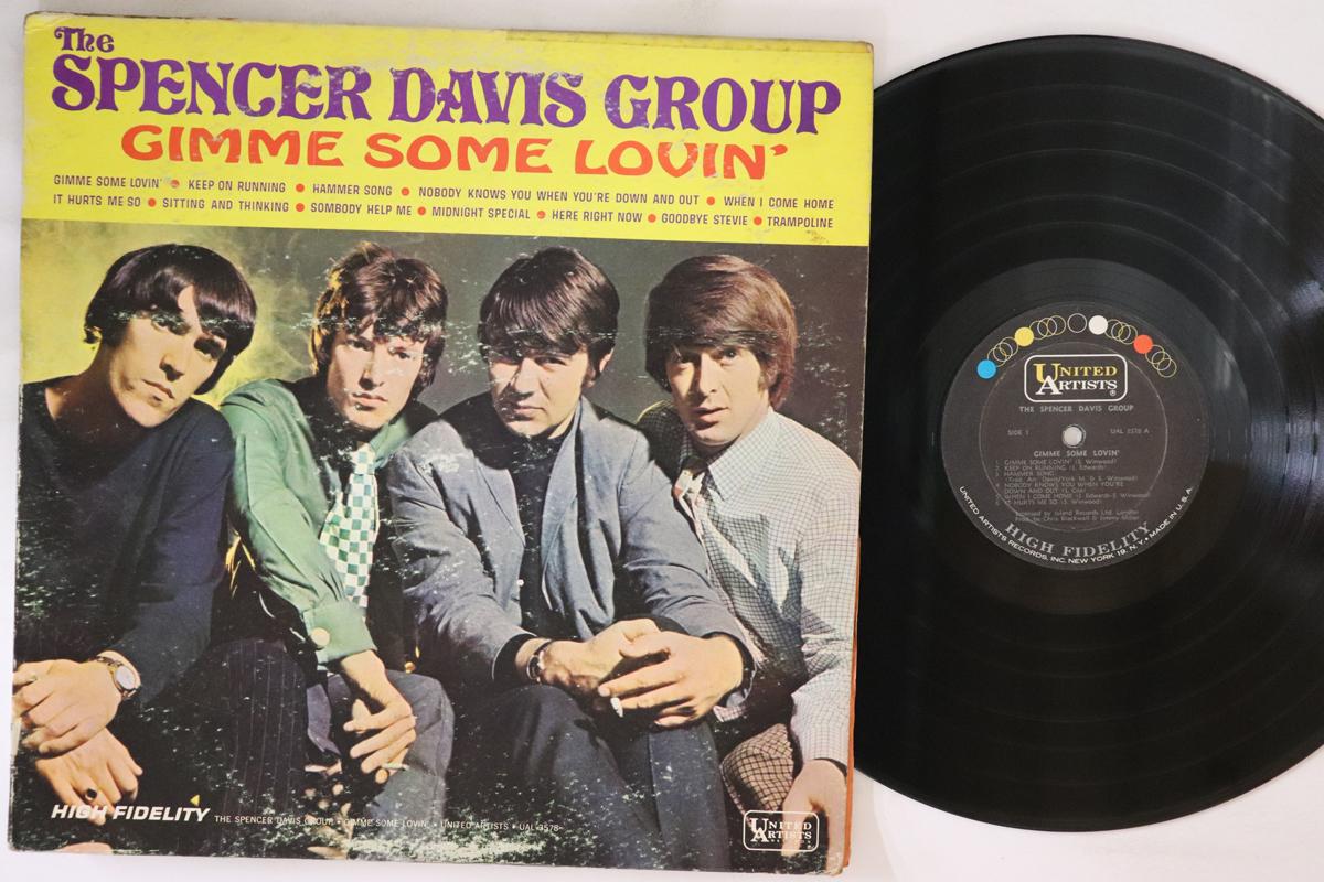 LP Record SPENCER DAVIS GROUP Gimme Some Lovin UAL3578 UNITED ARTISTS 1967 US Rock Used
LP Record SPENCER DAVIS GROUP Gimme Some Lovin UAL3578 UNITED ARTISTS 1967 US Rock Used