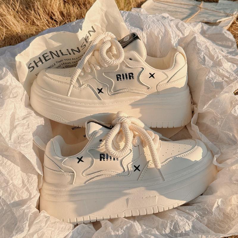Thick-soled Heightening Little White Shoes Women s New Spring Versatile Student Board Shoes Casual Sports Shoes 35 белый
Thick-soled Heightening Little White Shoes Women s New Spring Versatile Student Board Shoes Casual Sports Shoes 35 белый