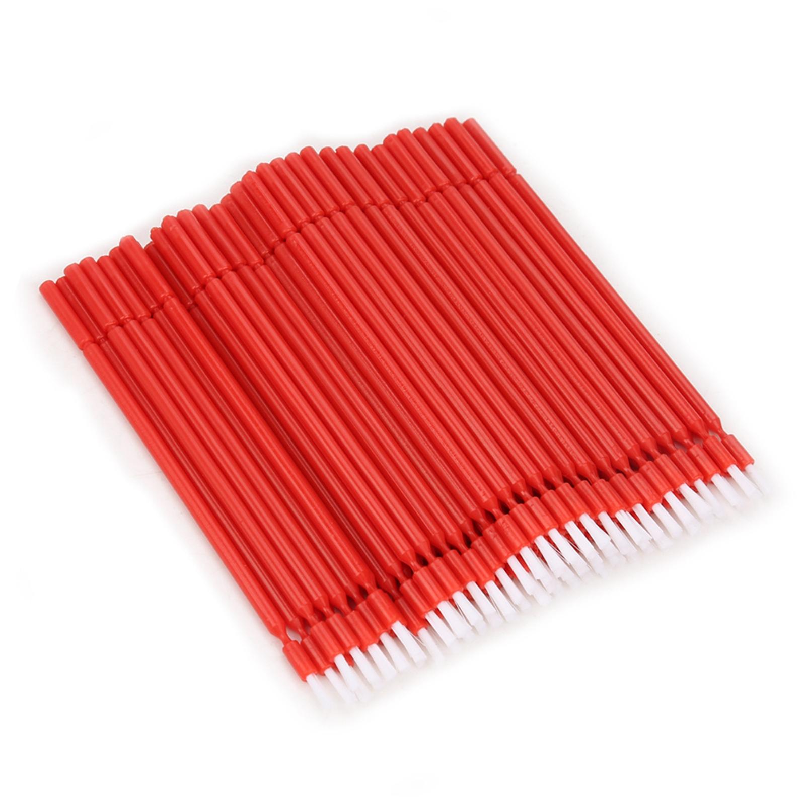 100 Pcs Dental Disposable Micro Applicator Brush Bendable Sticks (Red) червоний
100 Pcs Dental Disposable Micro Applicator Brush Bendable Sticks (Red) червоний