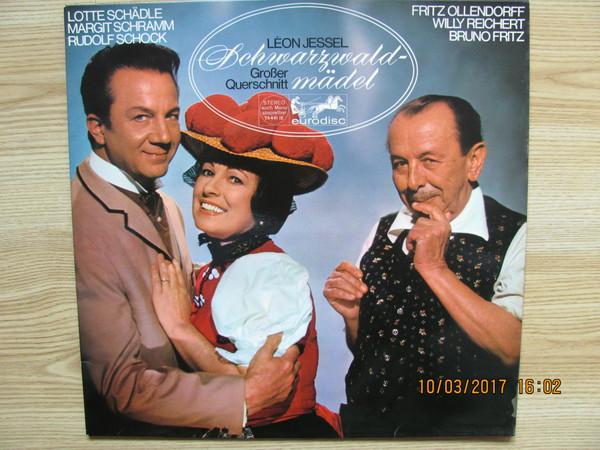 LP Record LON JESSEL LOTTE SCHDLE RUDOLF Schwarzwaldmdel 74441IE EURODISC Germany Classical Used
LP Record LON JESSEL LOTTE SCHDLE RUDOLF Schwarzwaldmdel 74441IE EURODISC Germany Classical Used