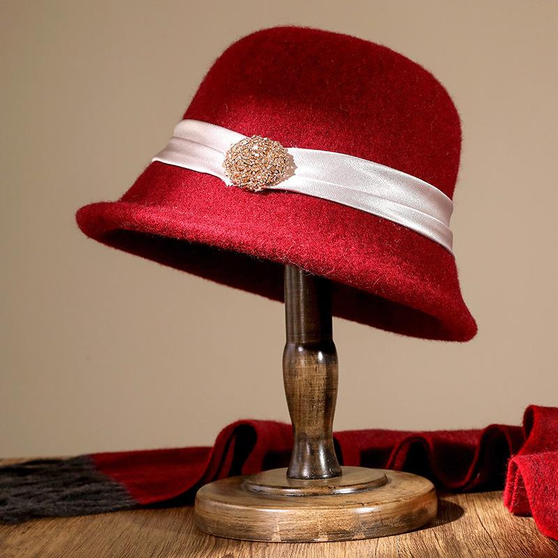 Temperament retro crimped top hat women s warm wool basin hat autumn and winter fashion versatile bucket hat one size fits all бордовий
Temperament retro crimped top hat women s warm wool basin hat autumn and winter fashion versatile bucket hat one size fits all бордовий