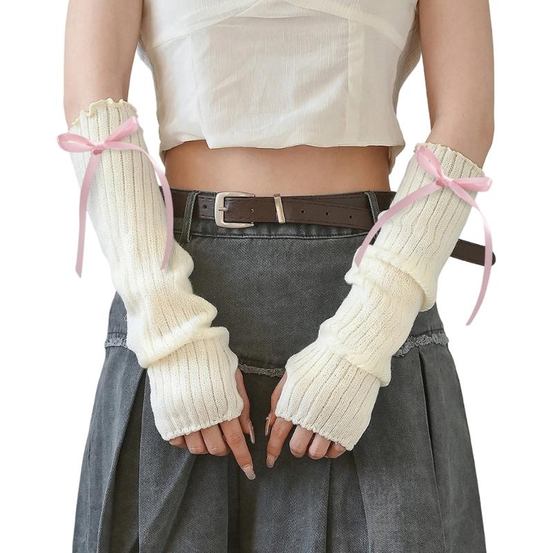 Soft Acrylic Arm Warmer Oversleeve Half Finger Gloves For Winter Cycling Office Use рожевий
Soft Acrylic Arm Warmer Oversleeve Half Finger Gloves For Winter Cycling Office Use рожевий