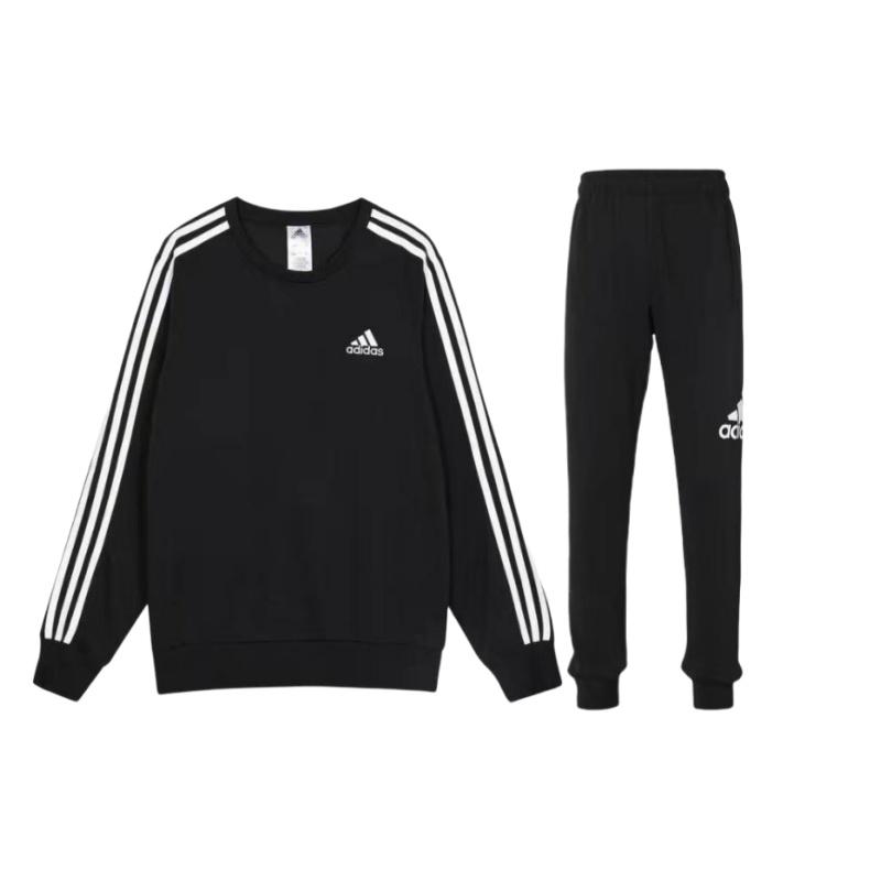 Adidas свободный крой круглый вырез длинный рукав пуловер флис тренировочные трикотажные брюки повседневный спортивный комплект унисекс комплекты черный GK9078+AB6527 S
Adidas свободный крой круглый вырез длинный рукав пуловер флис тренировочные трикотажные брюки повседневный спортивный комплект унисекс комплекты черный GK9078+AB6527 S