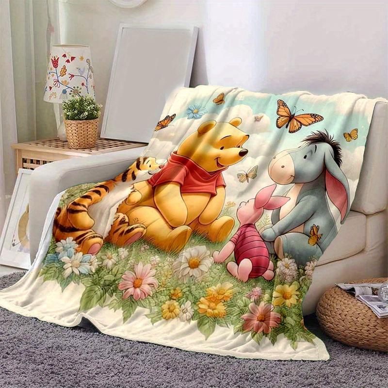 1pc. Cute Winnie The Pooh and Friends Cartoon Blanket, Soft Throw for Home Decor, Gift Idea for Friends and Family, Seasonal Use Blanket, Pe 100x150cm
1pc. Cute Winnie The Pooh and Friends Cartoon Blanket, Soft Throw for Home Decor, Gift Idea for Friends and Family, Seasonal Use Blanket, Pe 100x150cm