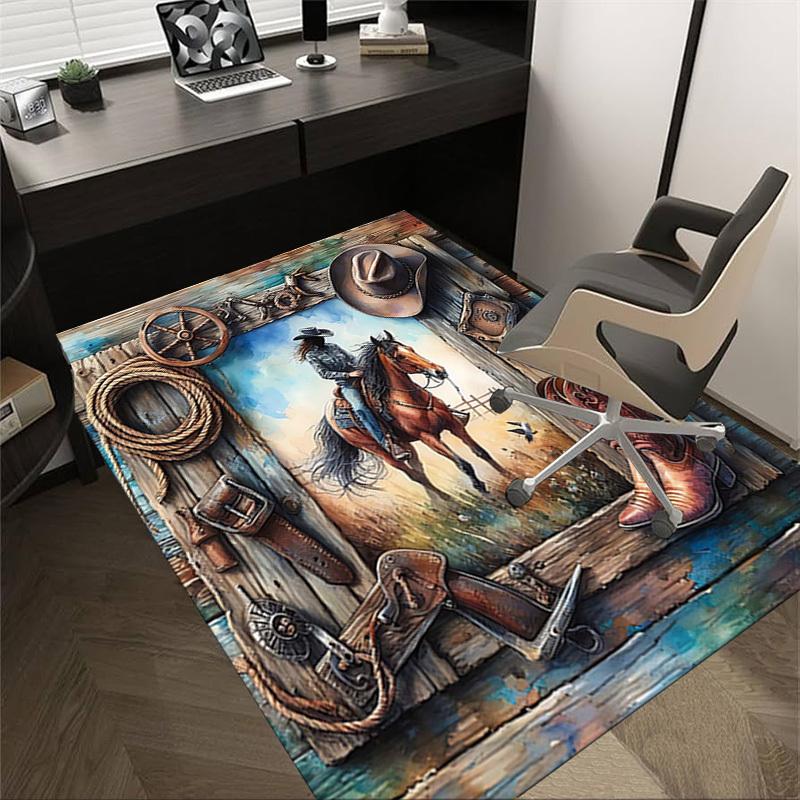 1PC Cowboy Hat Anti-slip carpet, suitable for Office, bedroomand playrooms. It can also be used as a sofa footrest cover-R58 60cm by 90cm
1PC Cowboy Hat Anti-slip carpet, suitable for Office, bedroomand playrooms. It can also be used as a sofa footrest cover-R58 60cm by 90cm