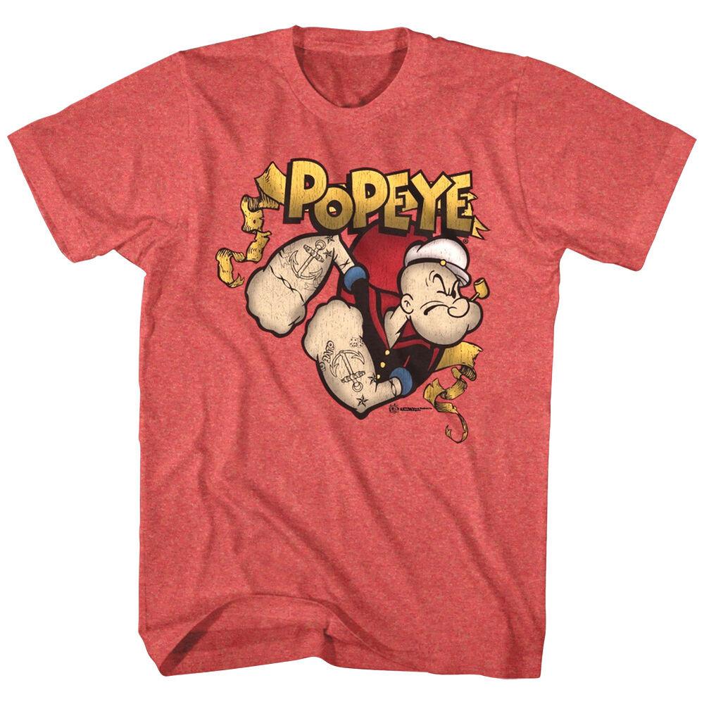 Popeye The Sailorman Bursting Through Vintage Tattoos Cartoon Icon Unisex T-shirt
Popeye The Sailorman Bursting Through Vintage Tattoos Cartoon Icon Unisex T-shirt