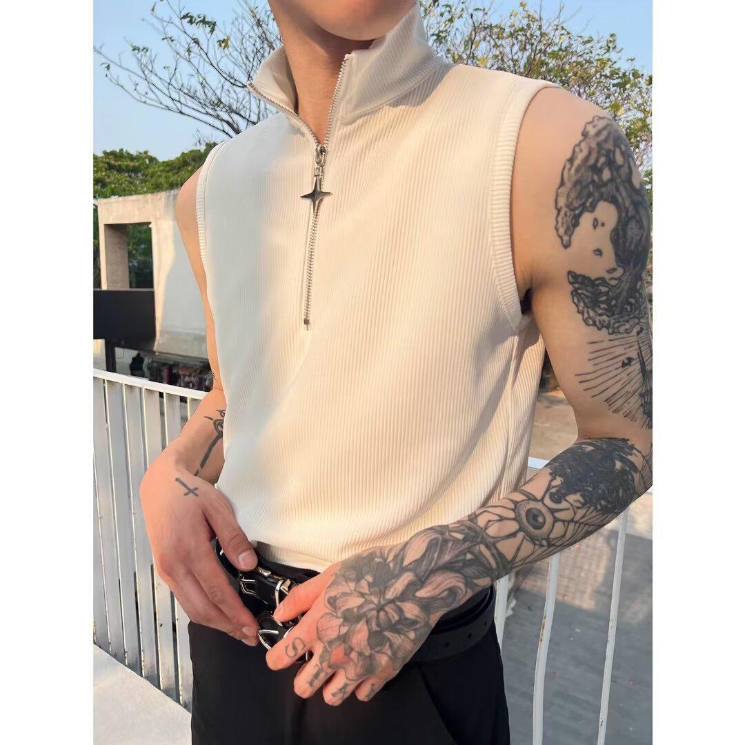 Men s Trendy Zipper Sports Vest - Loose Casual Sleeveless Top for Teens. M чорний
Men s Trendy Zipper Sports Vest - Loose Casual Sleeveless Top for Teens. M чорний