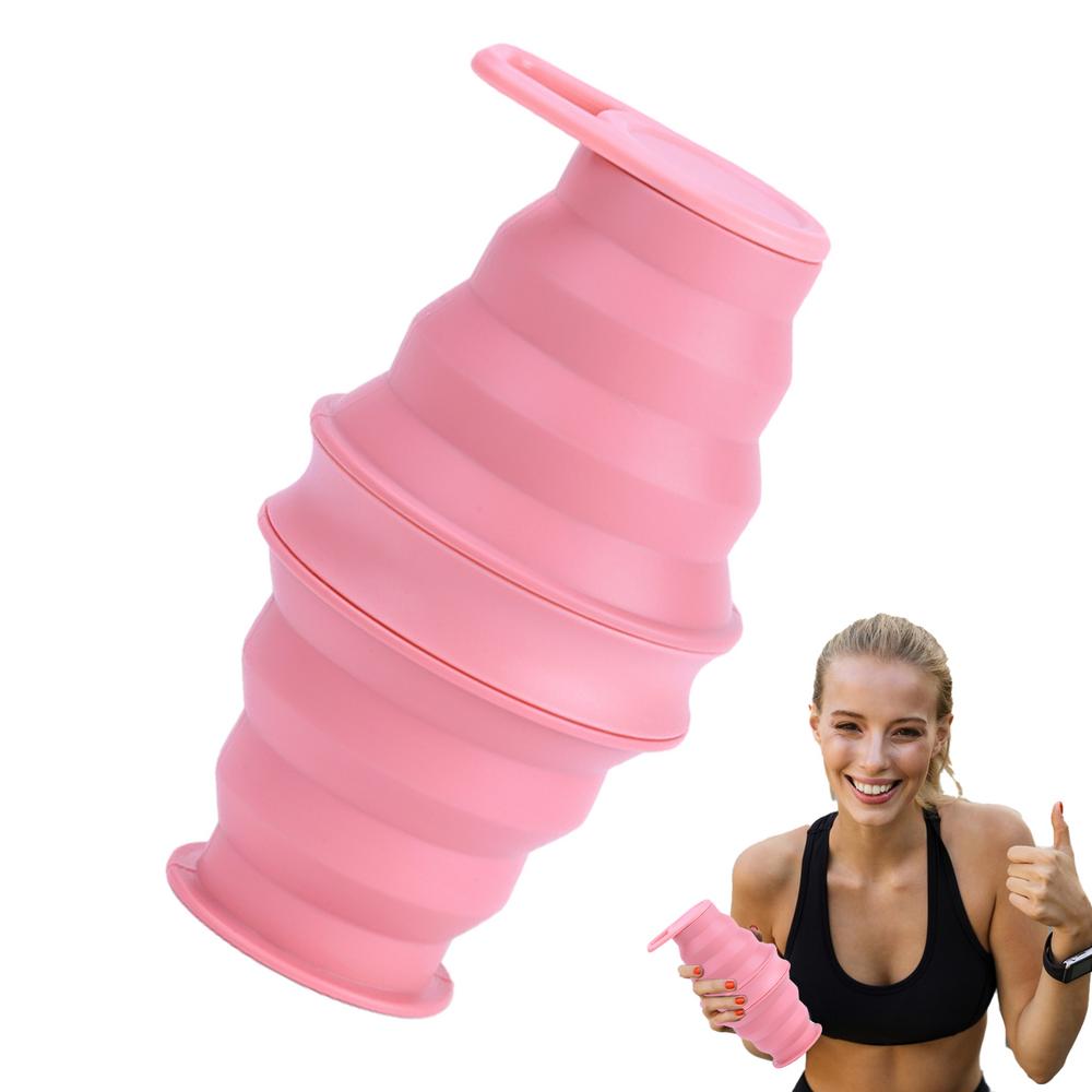 Складная бутылка для воды Силиконовые многоразовые бутылки для воды Многоразовые портативные легкие складные бутылки для воды Портативные герметичные розовый
Складная бутылка для воды Силиконовые многоразовые бутылки для воды Многоразовые портативные легкие складные бутылки для воды Портативные герметичные розовый