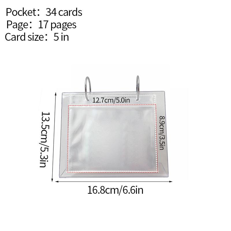 3/4/5/6 дюймов фотоальбом откидная акриловая фоторамка настольная подставка Kpop фотокарточка переплет календарь подставка держатель для фотографий as picture