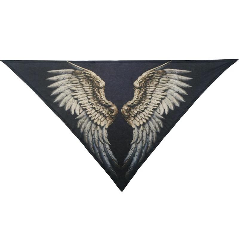 Feather Wings Printing Gothic Vintage Bandana Scarf Man Woman Multifunction Hip Hop Punk Triangle Scarf Shawl Casual Retro Apron One Size
Feather Wings Printing Gothic Vintage Bandana Scarf Man Woman Multifunction Hip Hop Punk Triangle Scarf Shawl Casual Retro Apron One Size