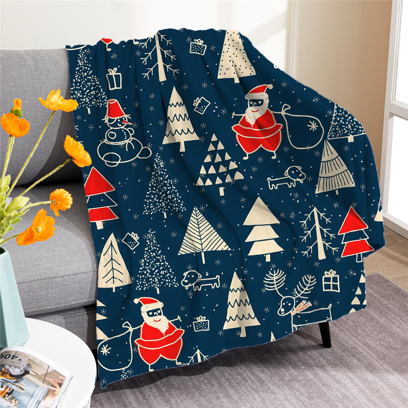 Elk Christmas digitalprinted polyester Bedroom velvet flannel soft sofa cover blanket Fleece soft sofa cover blankets for beds 75x100cm
Elk Christmas digitalprinted polyester Bedroom velvet flannel soft sofa cover blanket Fleece soft sofa cover blankets for beds 75x100cm