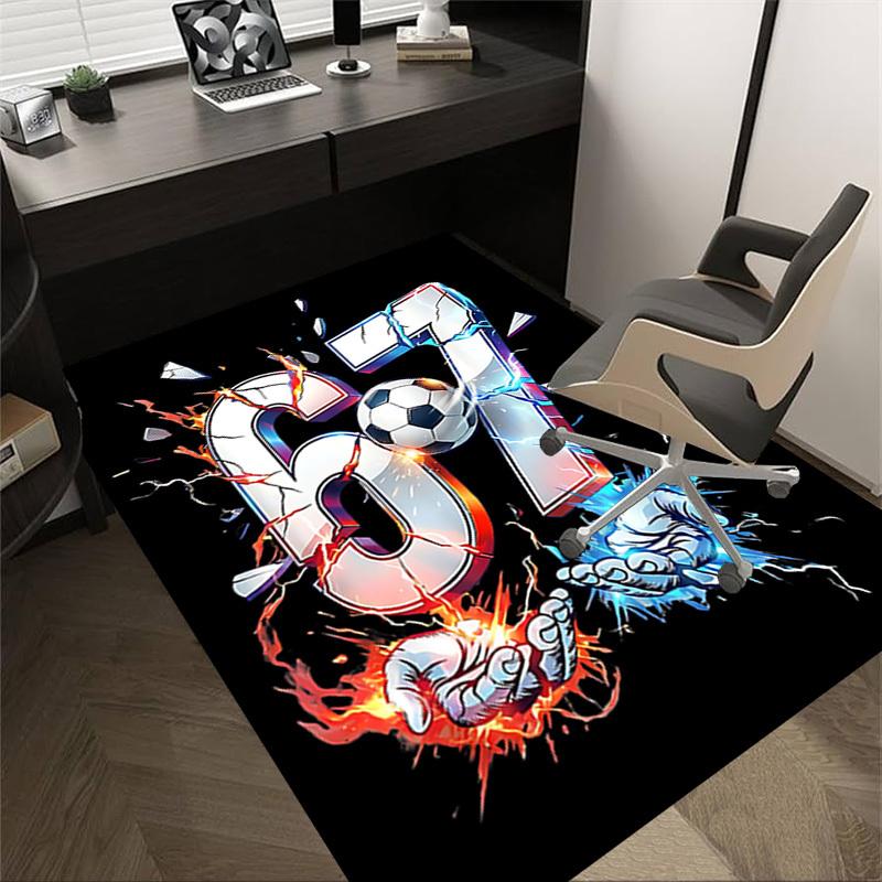 1PC Soccer Football Extra Large Non-Slip Floor carpet, Office, family, bedroom, Studio - Large Area Rug,Longlasting Material-K0343 60cm by 90cm
1PC Soccer Football Extra Large Non-Slip Floor carpet, Office, family, bedroom, Studio - Large Area Rug,Longlasting Material-K0343 60cm by 90cm