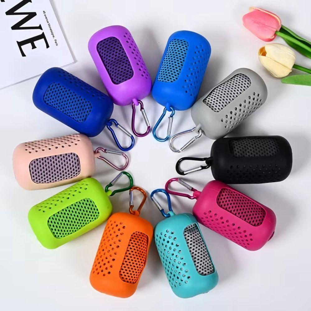 Portable Wrapped Cold Towel Mini Fitness Cool Towel Reusable Sports Cold Towel Running синій
Portable Wrapped Cold Towel Mini Fitness Cool Towel Reusable Sports Cold Towel Running синій