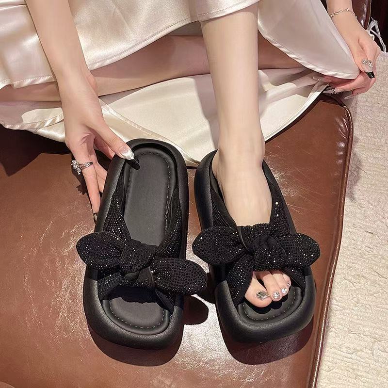 Outdoor sandals summer new women s shoes platform open-toed simple style classic flash diamond bow sandals 40 чёрный
Outdoor sandals summer new women s shoes platform open-toed simple style classic flash diamond bow sandals 40 чёрный