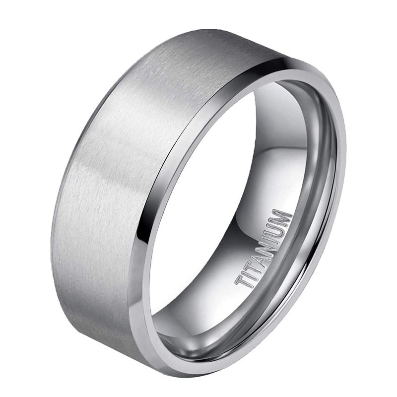 Tigrade 4/6/8/10mm Silver Color Men s Titanium Ring Brushed Man Wedding Band Engagement Rings Male Jewelry Couple anel feminino 14.5
Tigrade 4/6/8/10mm Silver Color Men s Titanium Ring Brushed Man Wedding Band Engagement Rings Male Jewelry Couple anel feminino 14.5