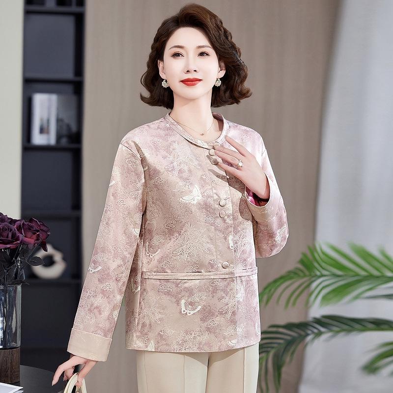 Women s Spring/Autumn 2026 Round Neck Jacket for Middle-Aged and Elderly - Loose, Stylish Top XL (90-105 jin) розовый
Women s Spring/Autumn 2026 Round Neck Jacket for Middle-Aged and Elderly - Loose, Stylish Top XL (90-105 jin) розовый