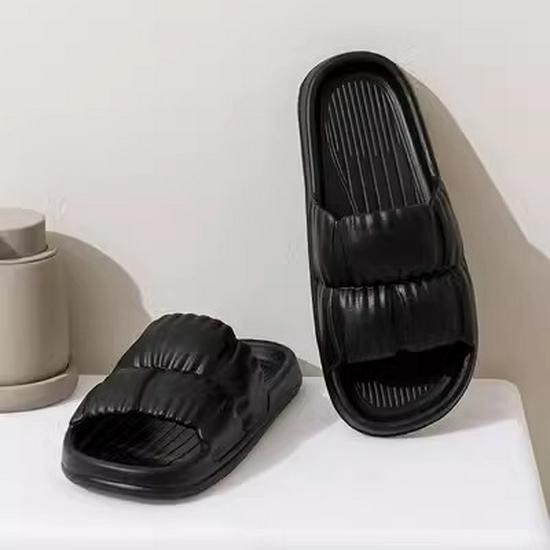 2025 Unisex Non-Slip EVA Bathroom Slippers: Breathable, Thick Sole, One-Strap Design for Indoor Comfort 42-43 чорний
2025 Unisex Non-Slip EVA Bathroom Slippers: Breathable, Thick Sole, One-Strap Design for Indoor Comfort 42-43 чорний
