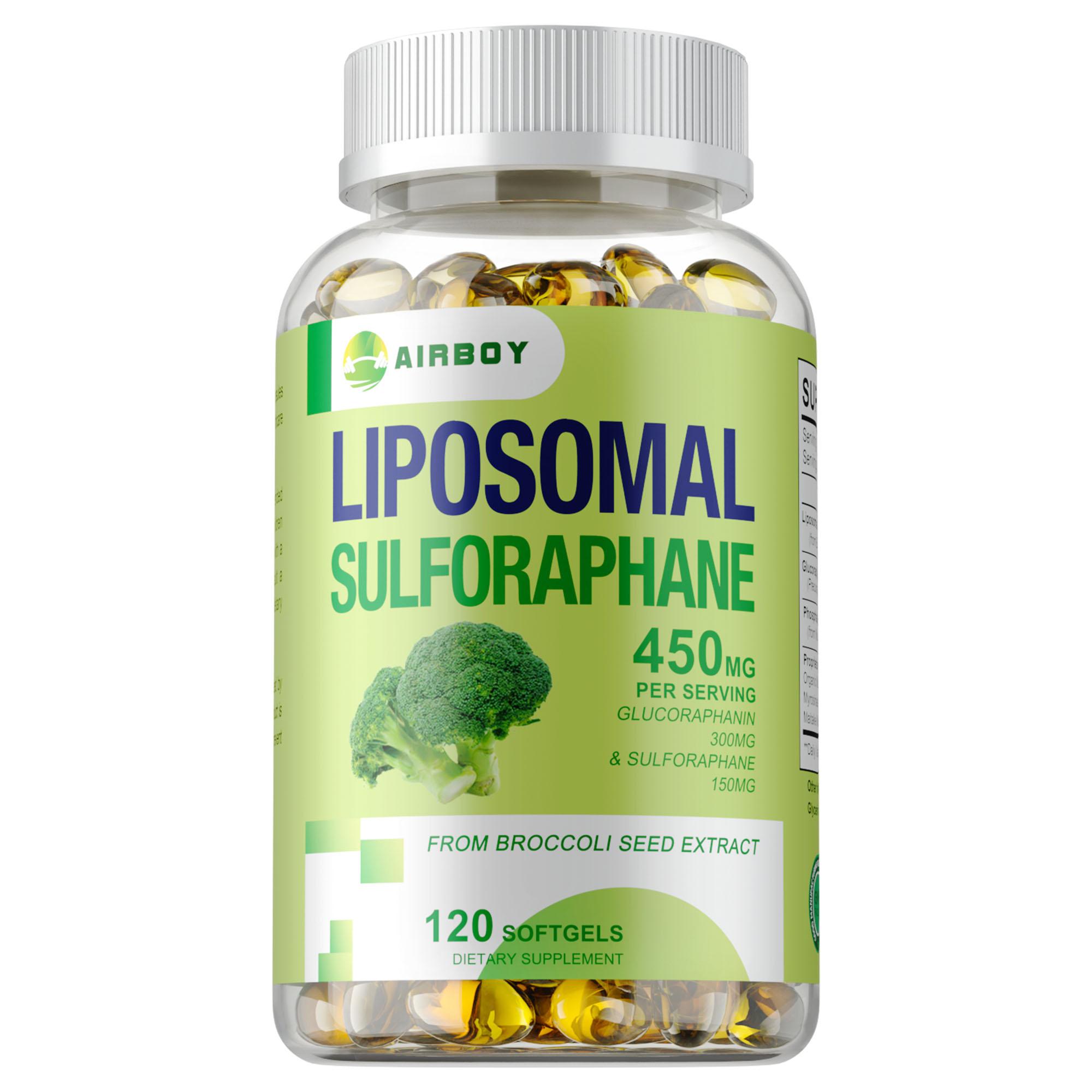 Organic sulforaphane supplement, containing 450 mg of liposomal sulforaphane, broccoli seed extract, and immune support. 120
Organic sulforaphane supplement, containing 450 mg of liposomal sulforaphane, broccoli seed extract, and immune support. 120