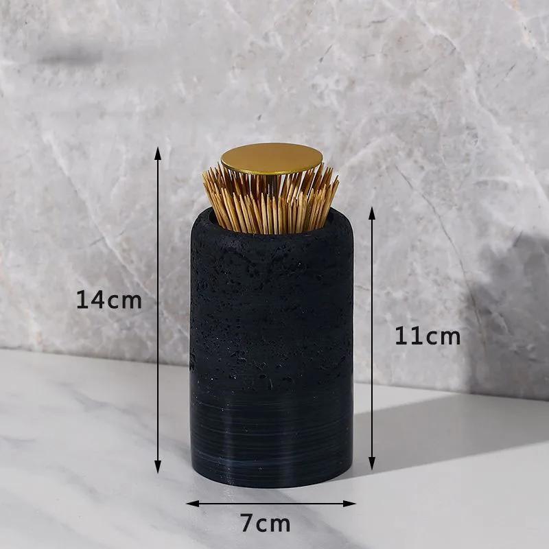 Creative Pressing Style Resin Toothpick Holder Household Desktop Decoration Toothpick Box Large Capacity Toothpaste Box
Creative Pressing Style Resin Toothpick Holder Household Desktop Decoration Toothpick Box Large Capacity Toothpaste Box