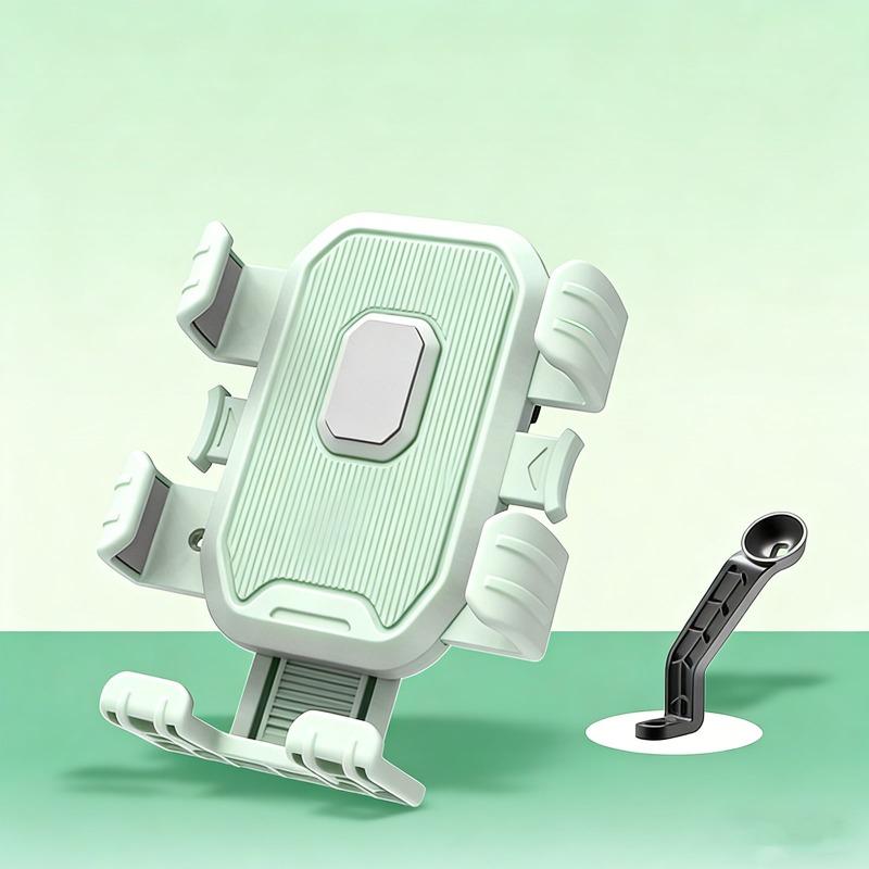 Motorcycle Electric Vehicle Phone Holder Anti-Vibration Navigation Rack for Bicycle, Stable Grip Outdoor Riding Accessory світло-зелений колір
Motorcycle Electric Vehicle Phone Holder Anti-Vibration Navigation Rack for Bicycle, Stable Grip Outdoor Riding Accessory світло-зелений колір