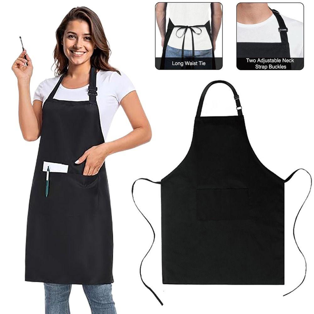 Fashion Unisex Bib Apron Waterdrop Resistant Black Adjustable Aprons With 2 Pockets Catering Chef Apron BBQ кофейный
Fashion Unisex Bib Apron Waterdrop Resistant Black Adjustable Aprons With 2 Pockets Catering Chef Apron BBQ кофейный