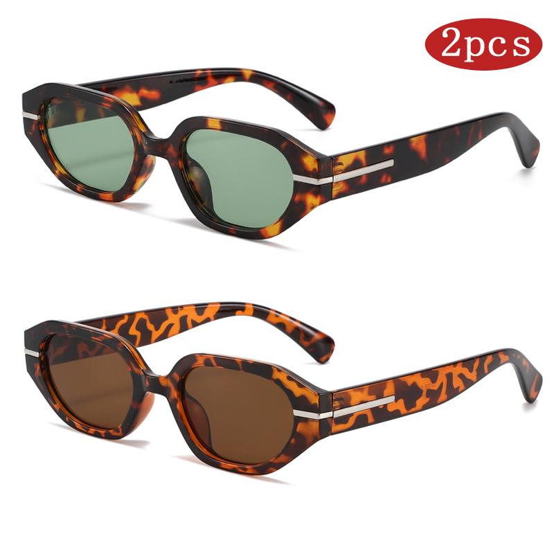 2pcs Trendy Small Frame Polygon Sunglasses Retro Colorful 2025 New Sunglasses Ins Fashion Women Eyeglasses Trendy Men UV400ar
2pcs Trendy Small Frame Polygon Sunglasses Retro Colorful 2025 New Sunglasses Ins Fashion Women Eyeglasses Trendy Men UV400ar