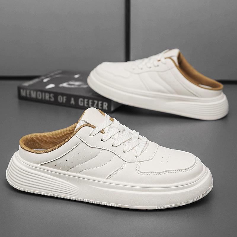 Men s Shoes Four Seasons Outdoor Half Dragging Lazy Casual Versatile One Step Shoes Men s Fashion Slippers 39
Men s Shoes Four Seasons Outdoor Half Dragging Lazy Casual Versatile One Step Shoes Men s Fashion Slippers 39